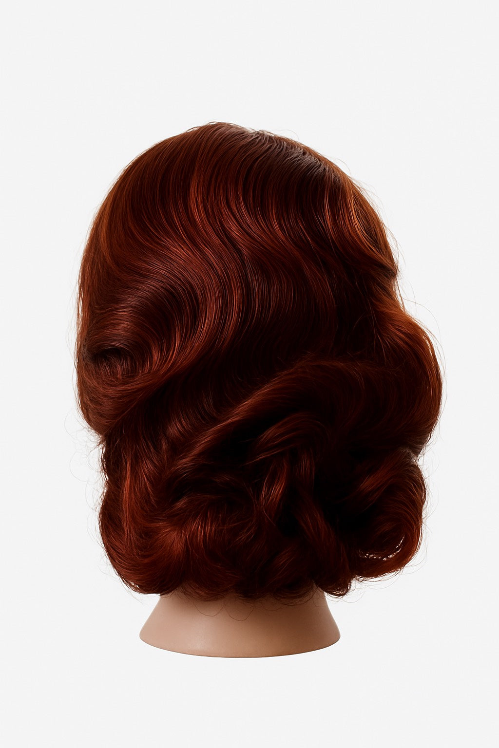 5x5 Loose Wig 310% with Deep Mahogany Red 16-Inch and 310% Density
