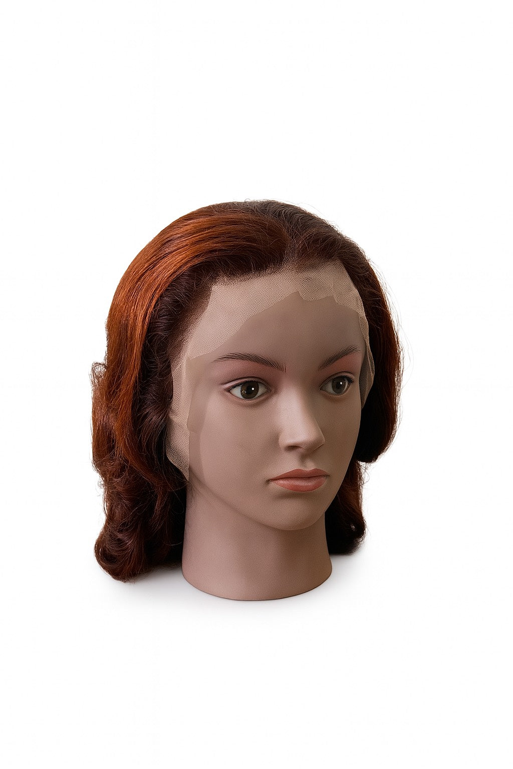 5x5 Loose Wig 310% with Deep Mahogany Red 16-Inch and 310% Density