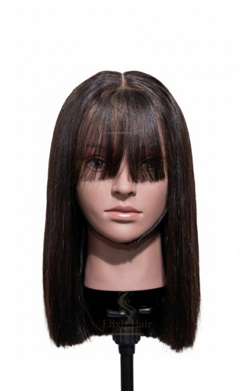 100% Vietnam Human Hair with Natural Color 16-Inch and Long and luxurious