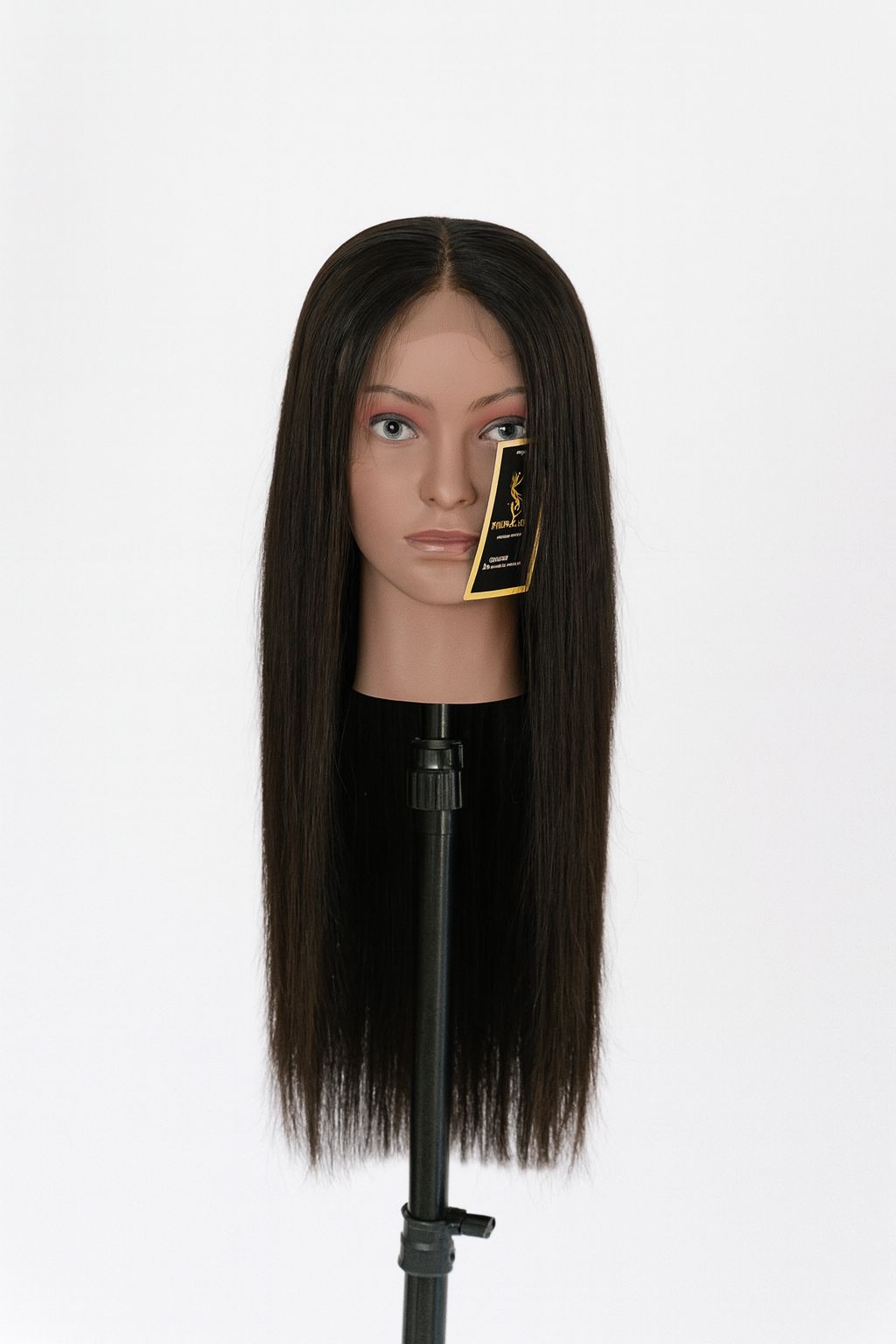 100% Vietnam Human Hair Wig with Natural Black 26-Inch and 180% Density