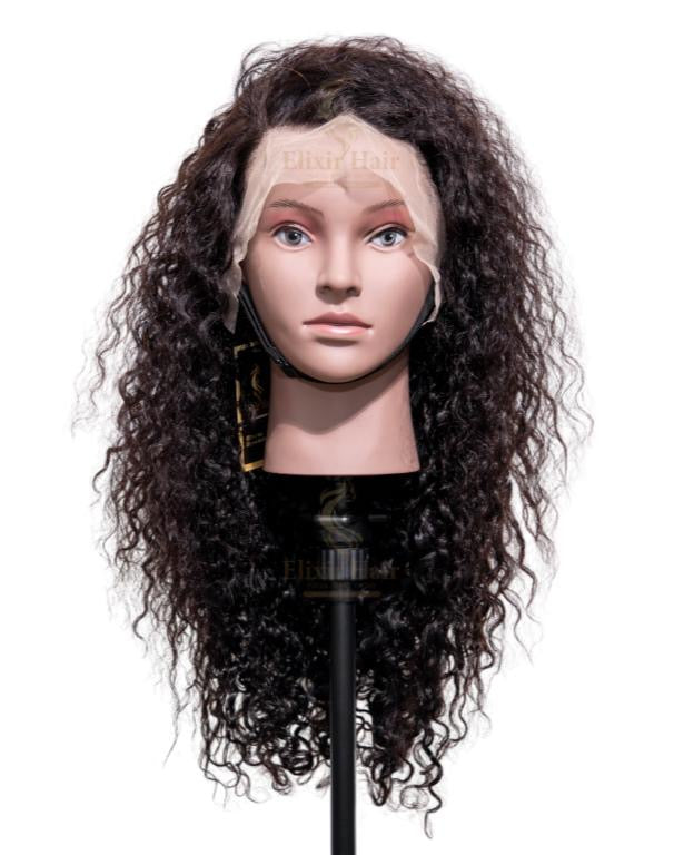 Lace Frontal Wig 13x4 - 100% natural Brazilian Hair with 130% to 180% Density