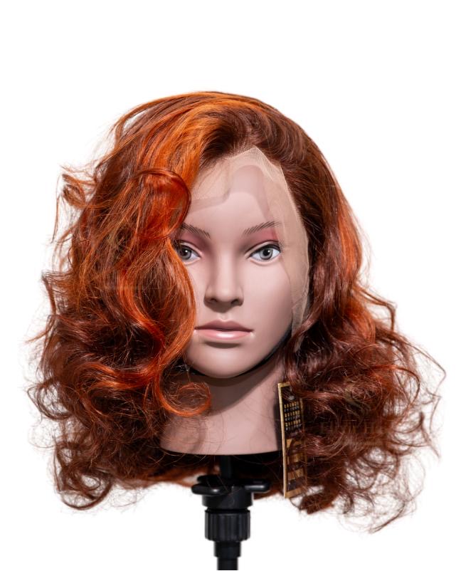 Lace Frontal 5x5 for a natural line with 10-Inch S and 210% Density